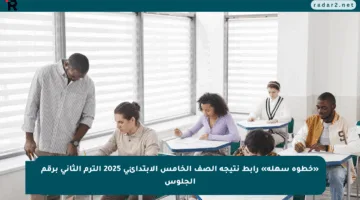 «خطوة سهلة» رابط نتيجة الصف الخامس الابتدائي 2025 الترم الثاني برقم الجلوس
